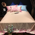 European style mulberry Silk Comforter Set Bedding set four pieces Bed Sheet Set